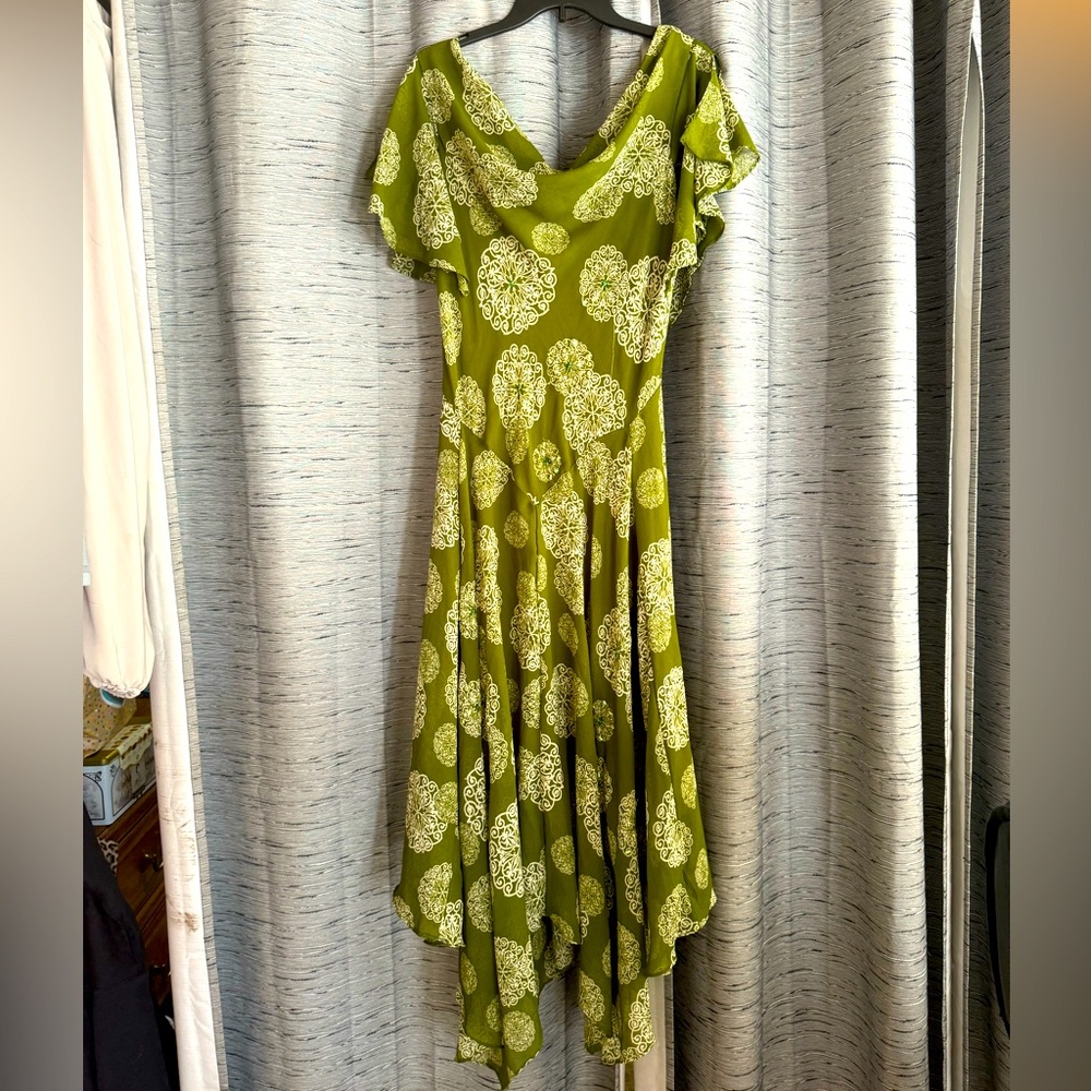 Green dress